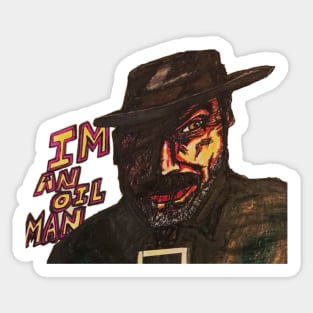 There will Be blood, daniel day lewis Sticker